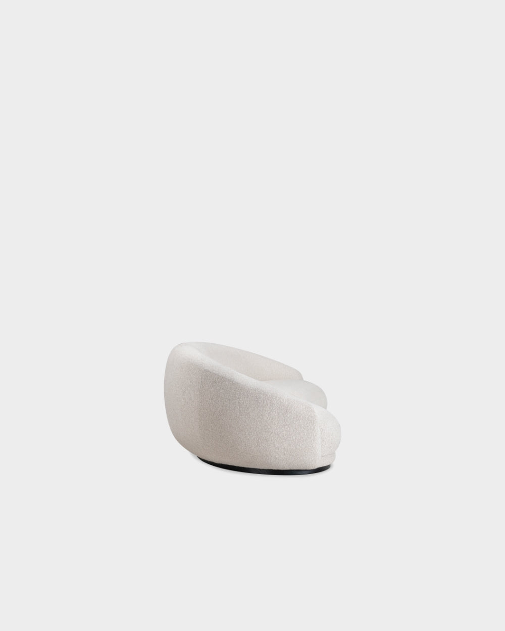 Montholon Curved 3 Seater Sofa - Cream-Bosa 04