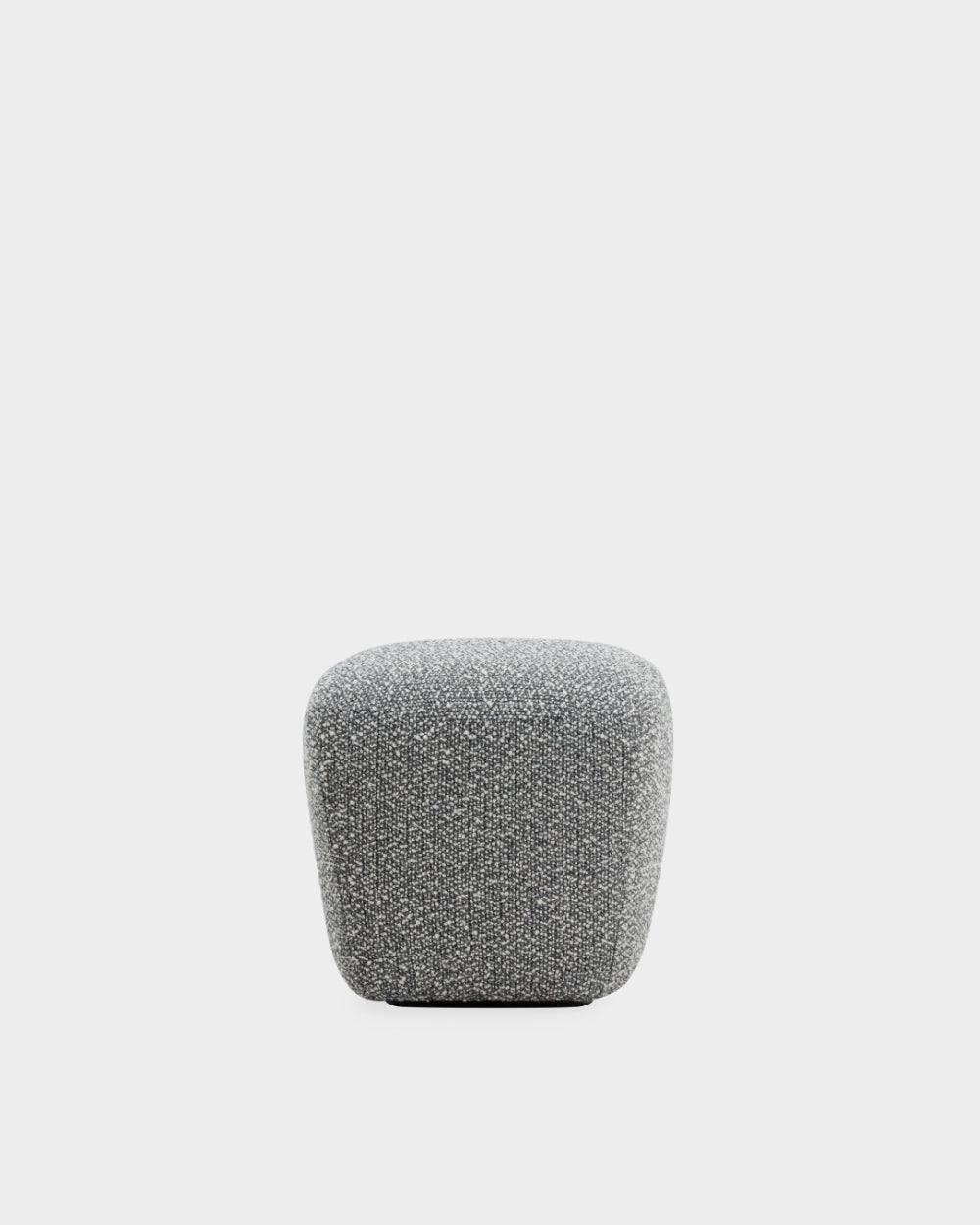 Panorama Compact Pouf - Tweed Grey-Silenzio 08