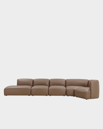 Panorama V2 Modular Sofa - Sable Barona Leather
