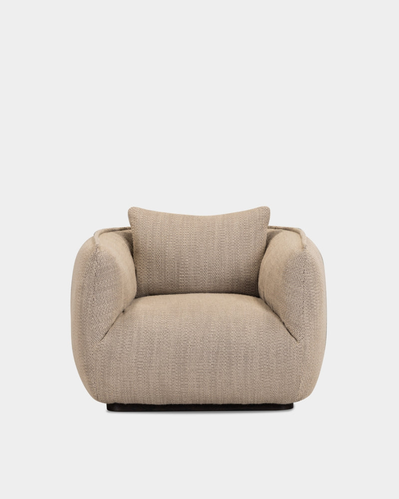 Ridge Lounge Chair - Stone Beige-Turn 04