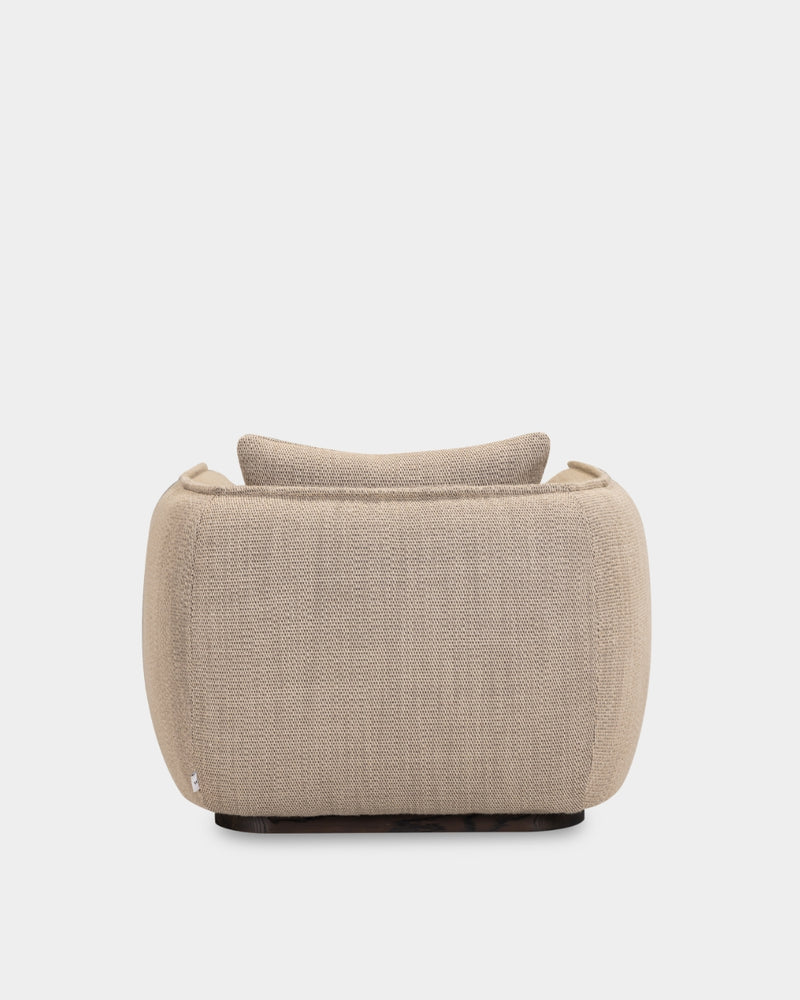 Ridge Lounge Chair - Stone Beige-Turn 04