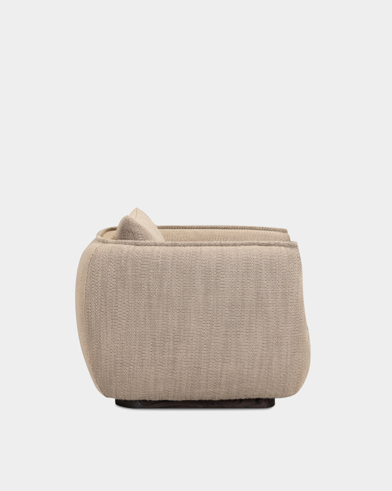 Ridge Lounge Chair - Stone Beige-Turn 04