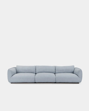 Ridge 3 Seater Sofa - Pebble-Ecriture 0710