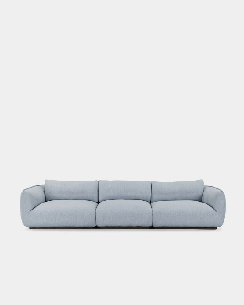Ridge 3 Seater Sofa - Pebble-Ecriture 0710