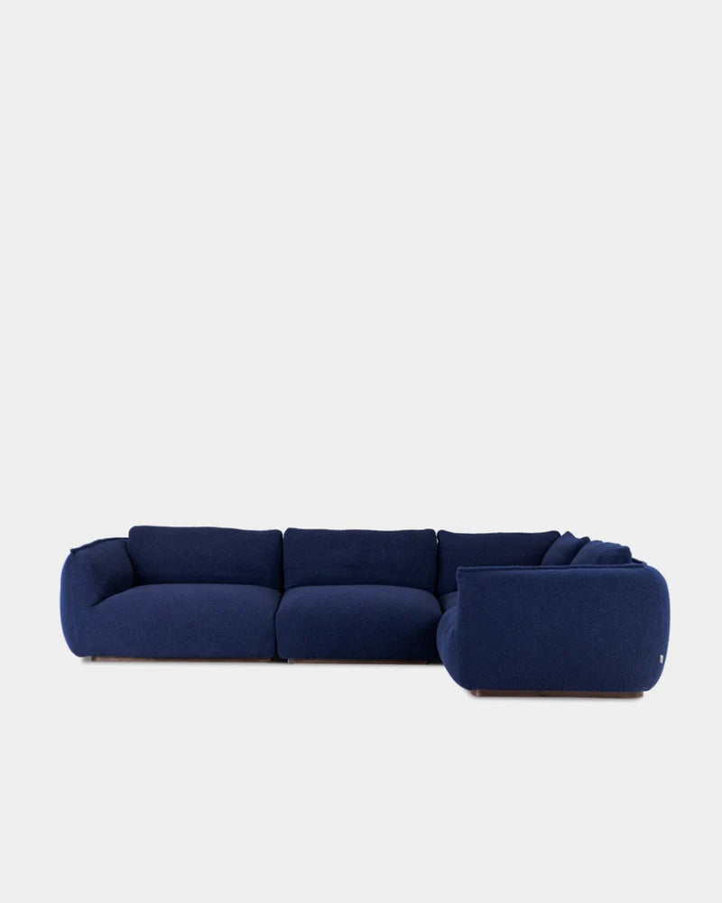 Ridge Corner Sofa - Ink-Baru 0780