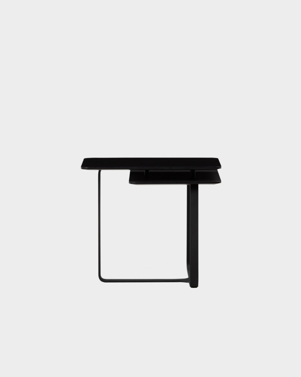 Root Double Top Side Table - Black