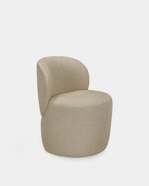 Ovata Compact Chair - Oatmeal-Ecriture 0210