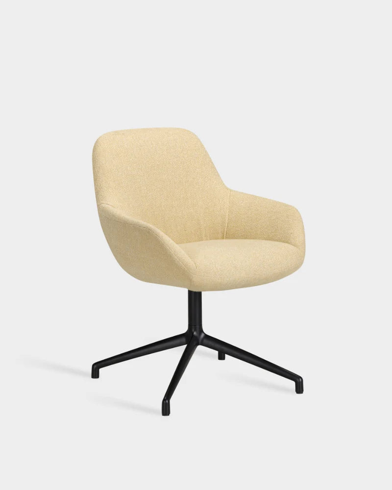 Sinum Swivel Arm Chair - Pollen-Ecriture 0410