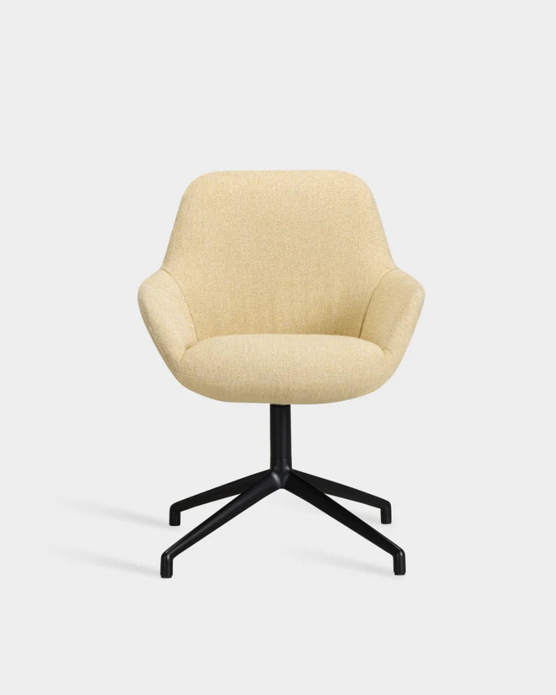Sinum Swivel Arm Chair - Pollen-Ecriture 0410