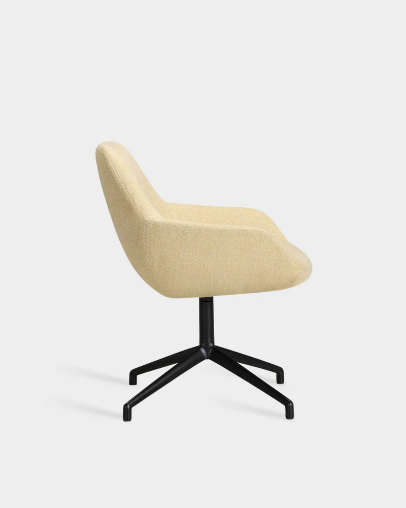 Sinum Swivel Arm Chair - Pollen-Ecriture 0410