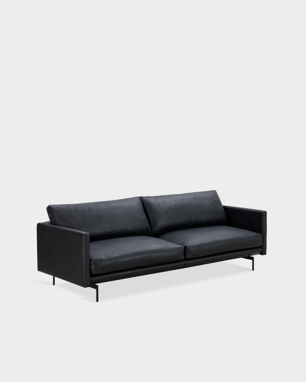 Trace 3 Seater Sofa - Nero Lipari Leather