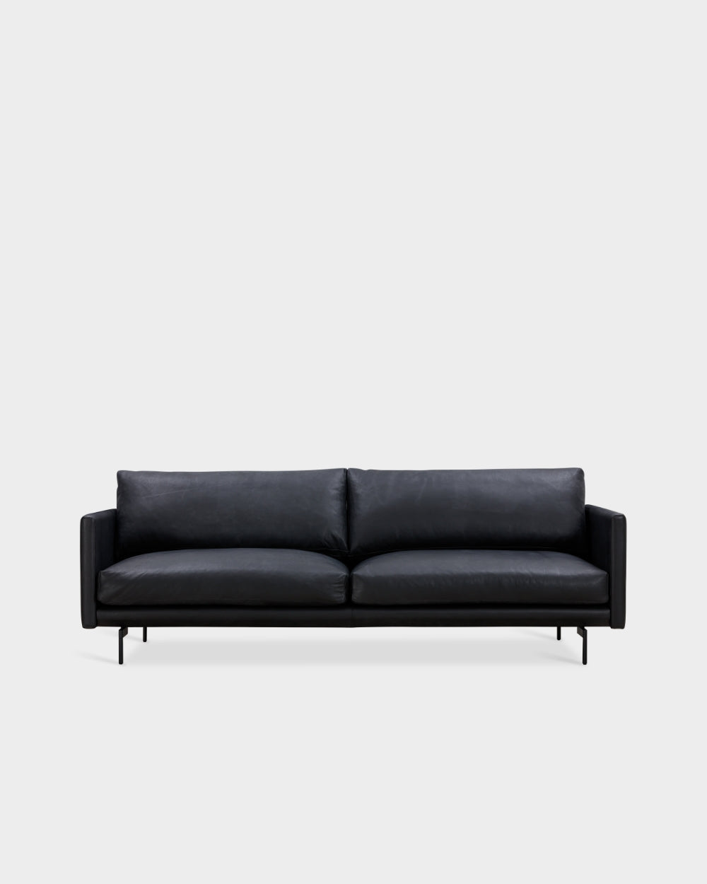 Trace 3 Seater Sofa - Nero Lipari Leather